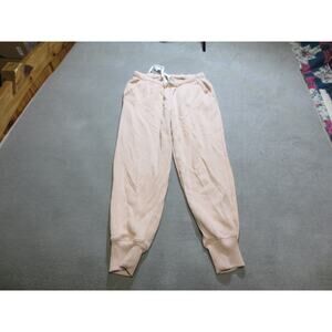 Aerie Womens Pants Small Peach Sweatpants Joggers Drawstring